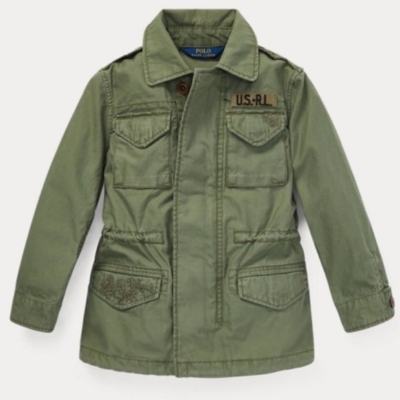 Polo Ralph Lauren Other - SOLD NWT Polo Ralph Lauren Girls Cotton Jacket
